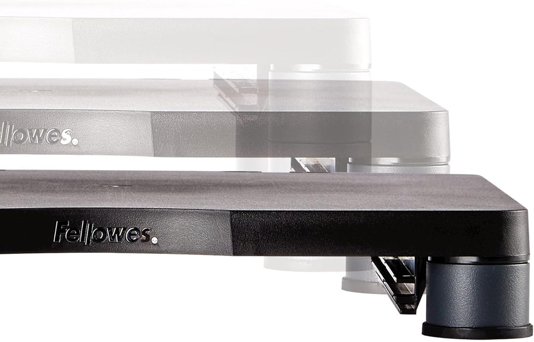Fellowes Monitorständer Standard, höhenverstellbar, ergonomisch, sehr stabil für alle Arten von Moni