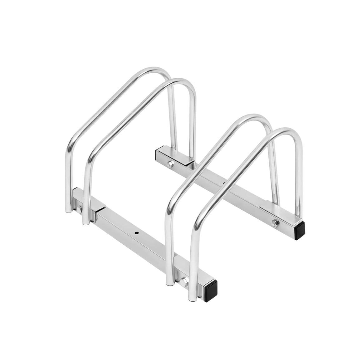 DIVID® Fahrradständer für Fahrräder, Mehrfachständer, 37cm Abstand zwischen den Rädern,Boden oder Wa