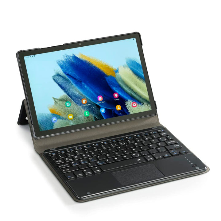 Hama Hülle mit Tastatur für Samsung Galaxy Tab A8 10.5" (Bluetooth Tastatur mit Touchpad, Standfunkt