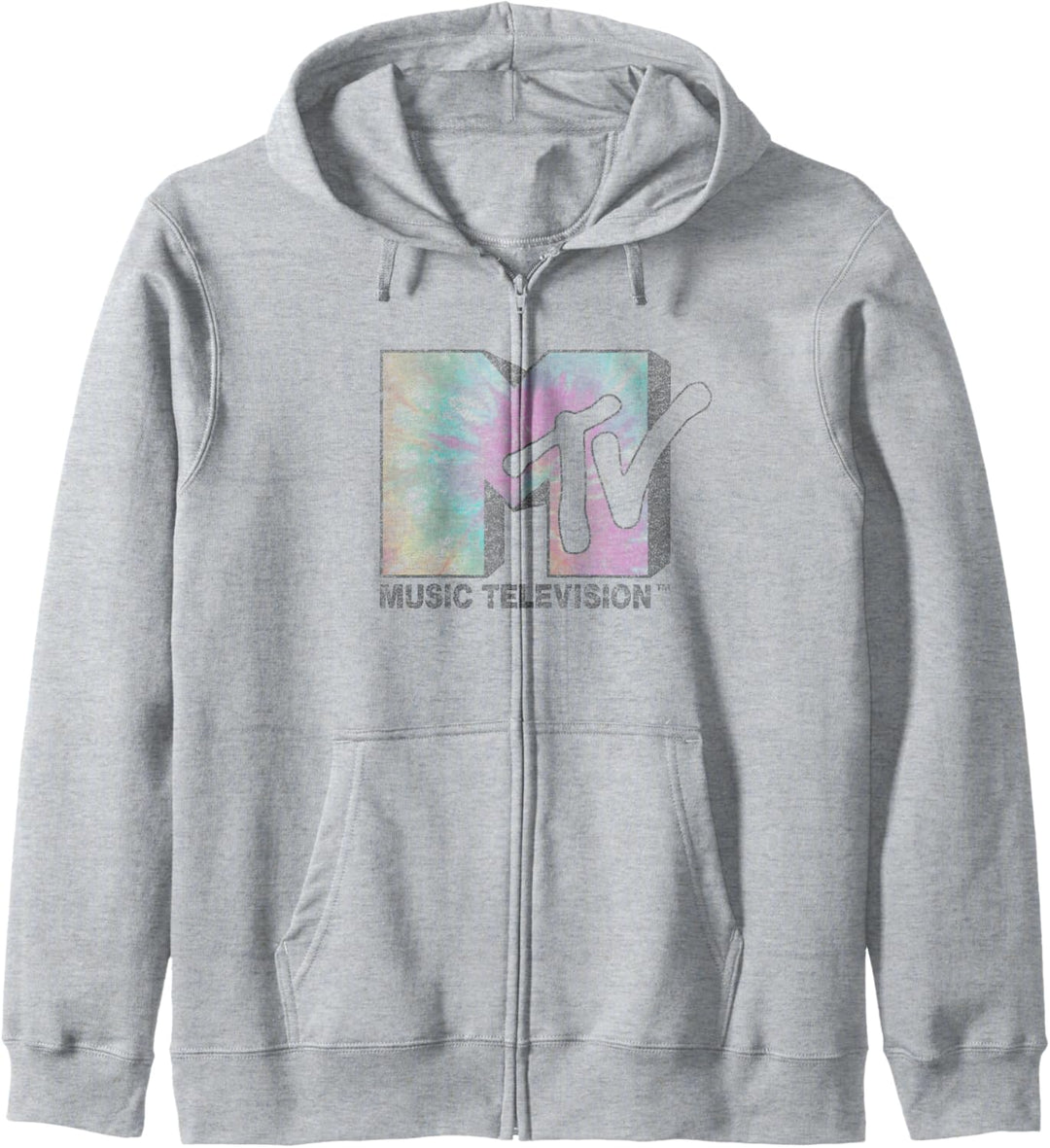 MTV Tie Dye Logo 2 Kapuzenjacke