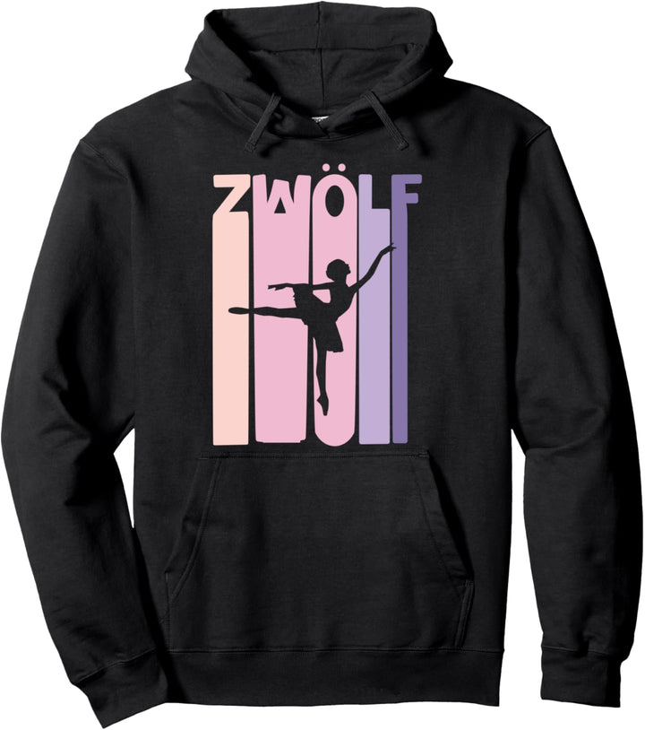 12. Geburtstag Geschenk Balletttänzerin 12 Jahre Ballerina Pullover Hoodie