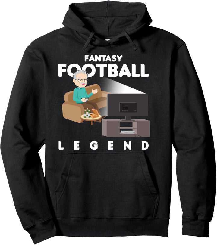 Opa Legende Football Fernsehen TV Fernseher Sport Geschenk Pullover Hoodie