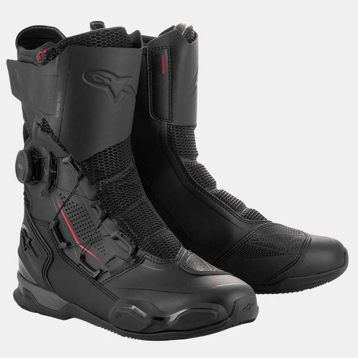 Alpinestars SP-X Boa Motorrad Stiefel 43 EU Schwarz, 43 EU Schwarz