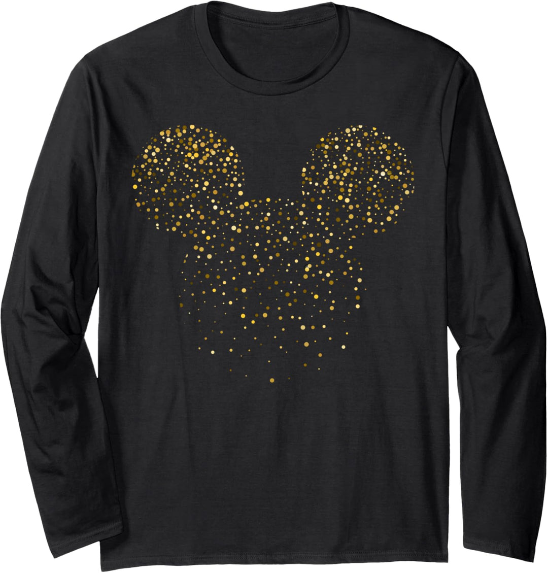 Disney Mickey And Friends New Year Confetti Mickey Langarmshirt