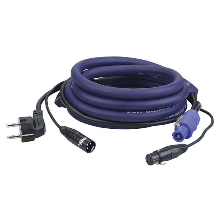 DAP Audio Light Power/Signal Cable Schuko Male to Powercon, 20m