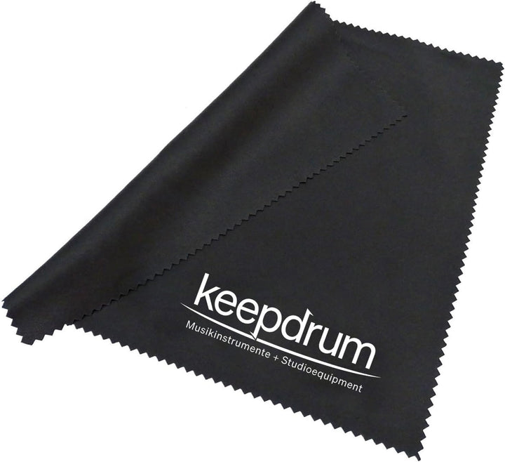 Rode PSA1+ Plus Tisch-Mikrofonarm Gelenkarm Rot mit keepdrum Mikrofasertuch PSA1+ Plus mit Mikrofase