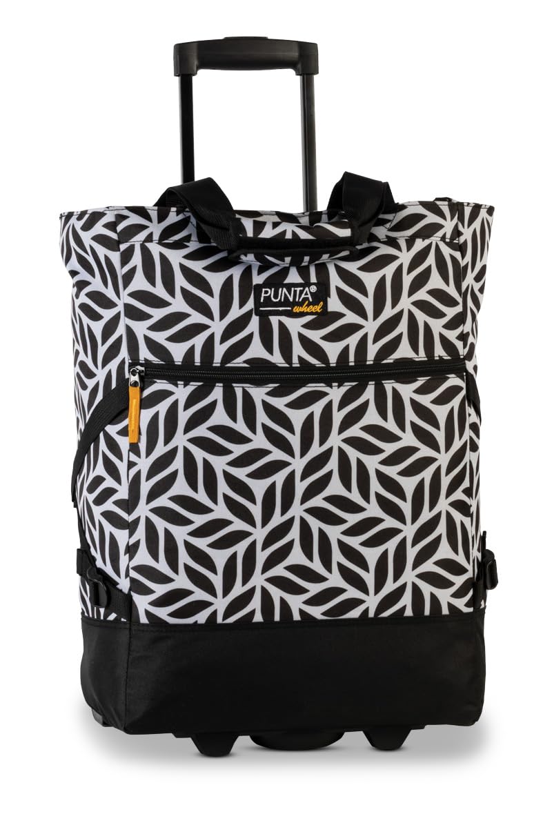 Punta® Einkaufstrolley (33 L) - Stabiler Einkaufswagen für müheloses Einkaufen mit leise laufenden S