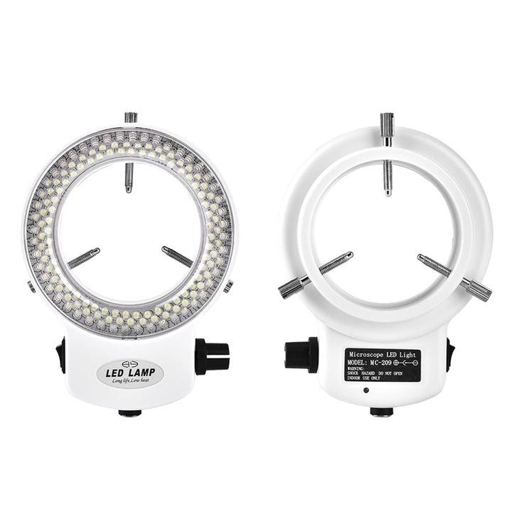 Ejoyous LED Ringlicht Mikroskop, Kamera Ringlampe Mikroskop Einstellbarer 144 LED Ring Light Lichtqu