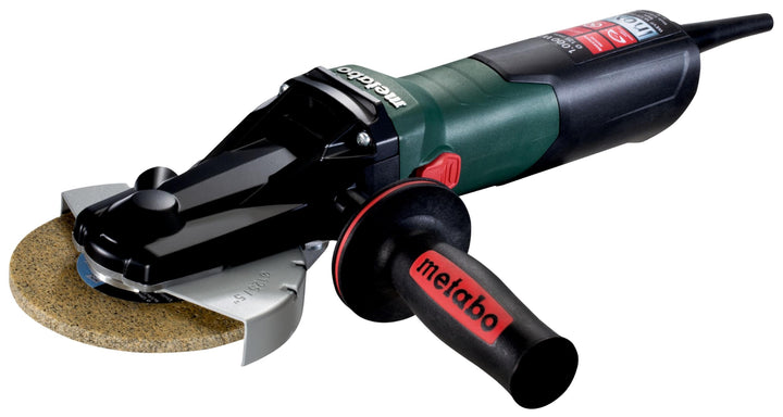 Metabo Flachkopf-Winkelschleifer WEVF 10-125 Quick Inox (613080000) Karton, 1000 Watt, Scheiben-Ø: 1