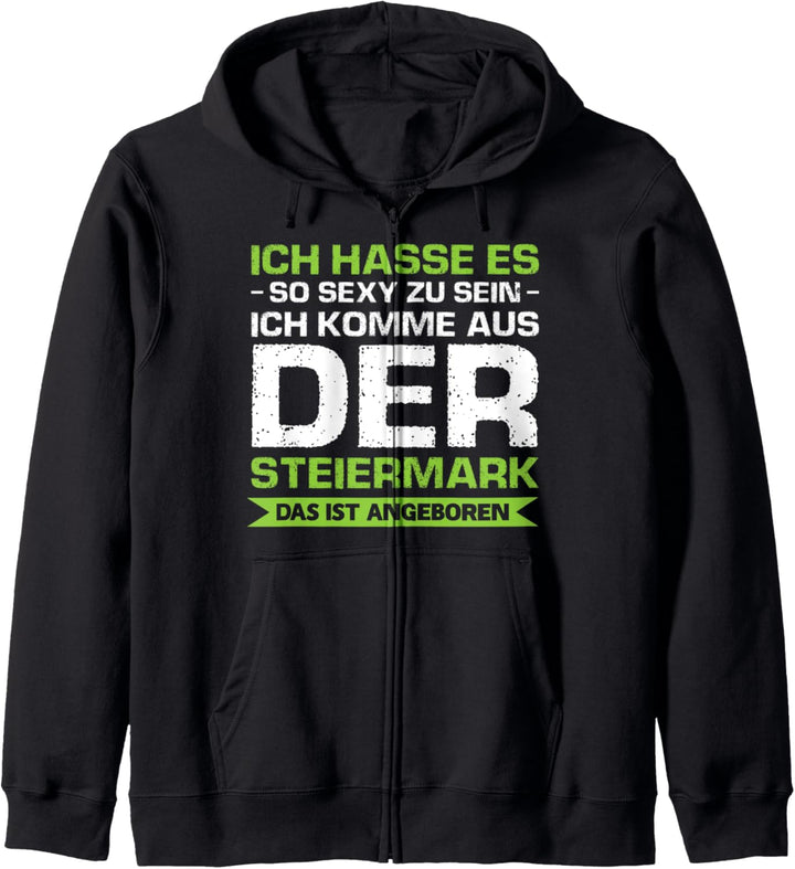 Steiermark Steirischer Steirer Kapuzenjacke