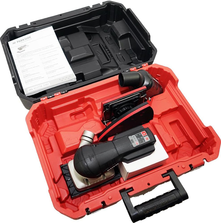 HEADNMORE® Bundle - PARKSIDE PERFORMANCE® 20V Akku Schwingschleifer PAMSP 20 (ohne Akku) +Schlüssela