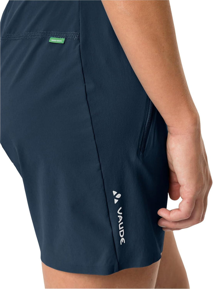 VAUDE Hosen Women's Scopi LW Shorts II 40 Dark Sea Uni, 40 Dark Sea Uni