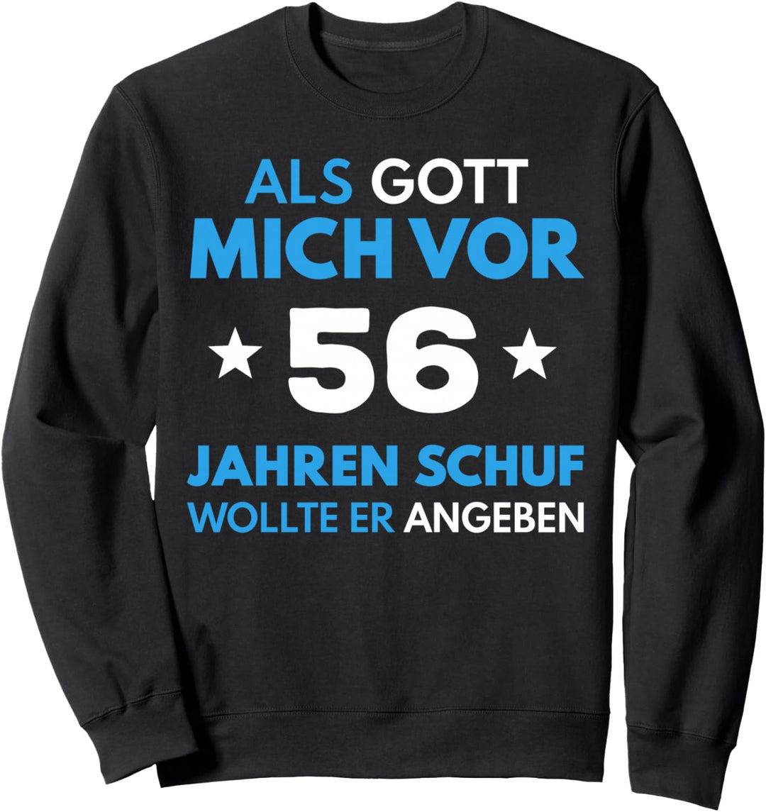 56. Geburtstag Mann Frau 56 Jahre 1968 Deko Lustig Geschen Sweatshirt