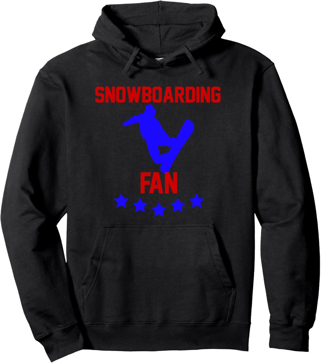 Snowboard-Fan Pullover Hoodie