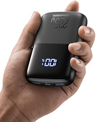 INIU Power Bank, 22.5W Fast Charging 10000mAh PowerBank Klein Aber Stark & Wireless Charger Stand, 1