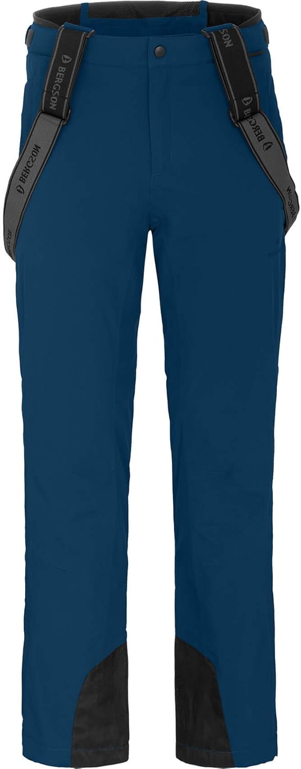Bergson Flex | Herren Skihose - Oberschenkel Belüftung, wasserdicht, Winddicht, atmungsaktiv, bielas