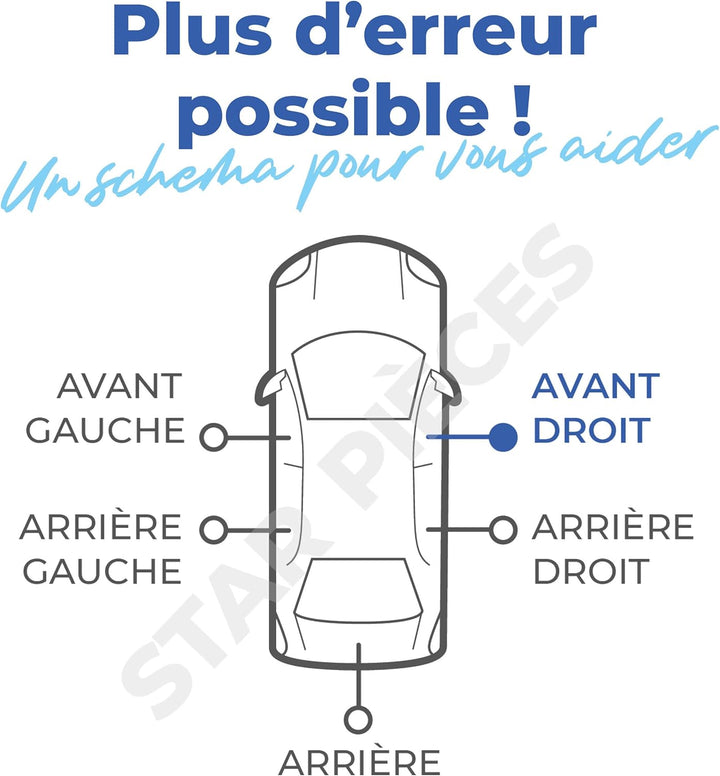 STARKIT PERFORMANCE Türschloss vorne rechts passend für Freelander 2, Range Rover Evoque, Range Rove