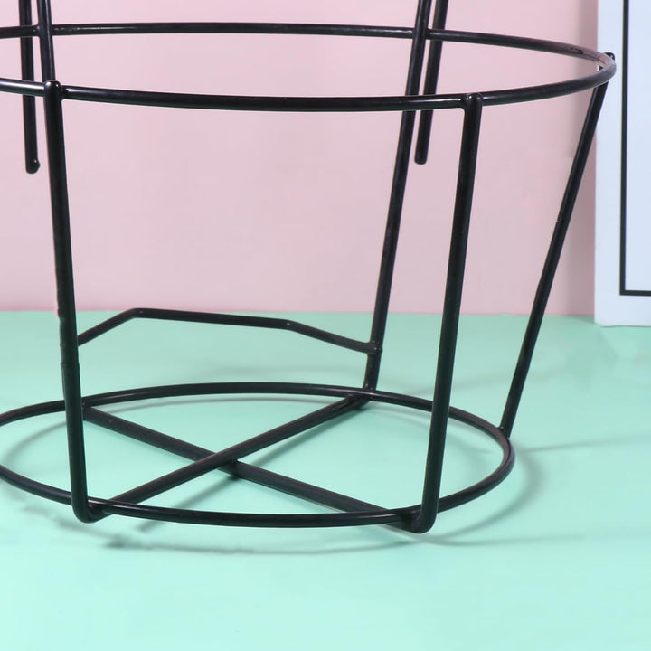 GANAZONO Balkon Halterung Blumentopf 28 cm 2 Grosse Metall-Hängegeländer Pflanzgefässe Blumentopfhal