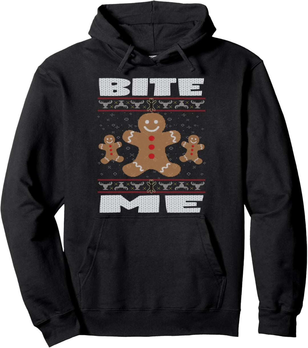 Weihnachtsplätzchen backen als Geschenk für Papa Vater Pullover Hoodie