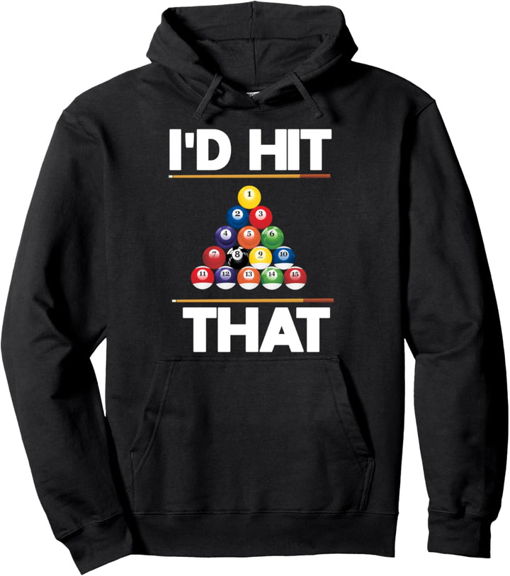 Pool Funny Billards Geschenk-Bekleidung Pullover Hoodie