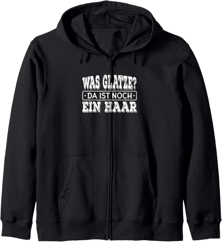 Glatzenträger Spruch Lustig Glatze Kapuzenjacke