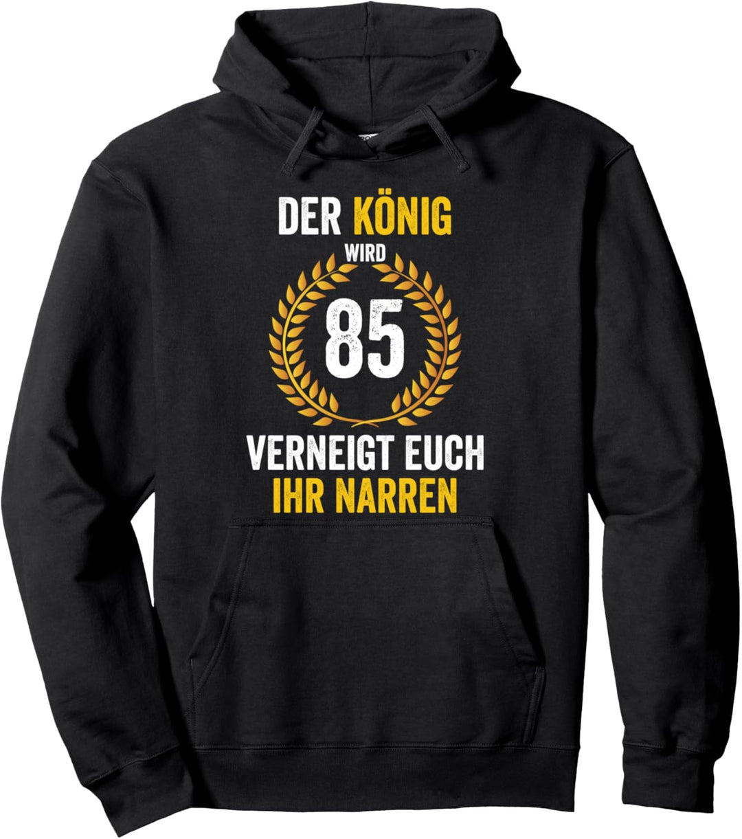 85 Geburtstag Geschenke Geburtstagsdeko Für Männer Pullover Hoodie