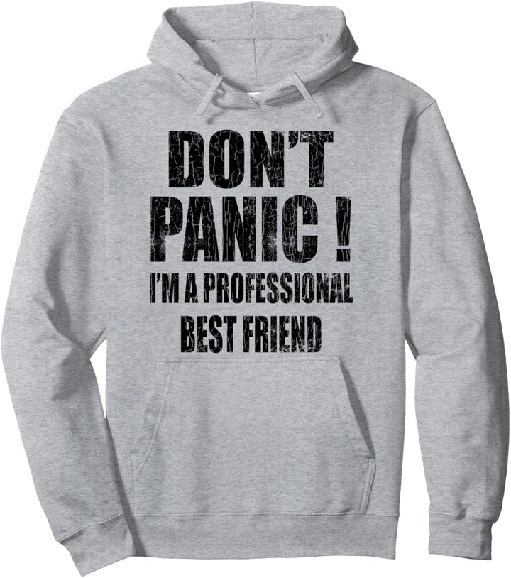 Professioneller Best Friend Funny BFF Bestie Grafik Pullover Hoodie