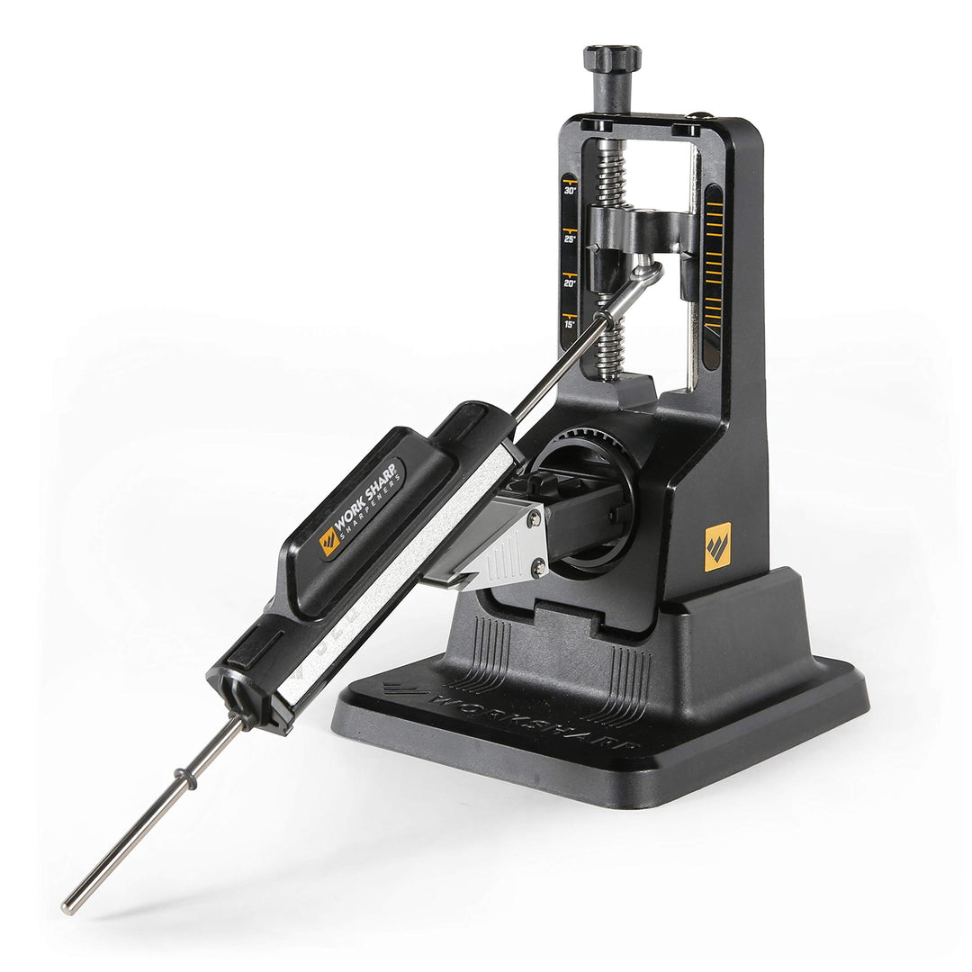 WORK SHARP® Precision Adjust Profi Messerschärfer mit Fest-Winkel 15 - 30°- Diamant Messerschleifer