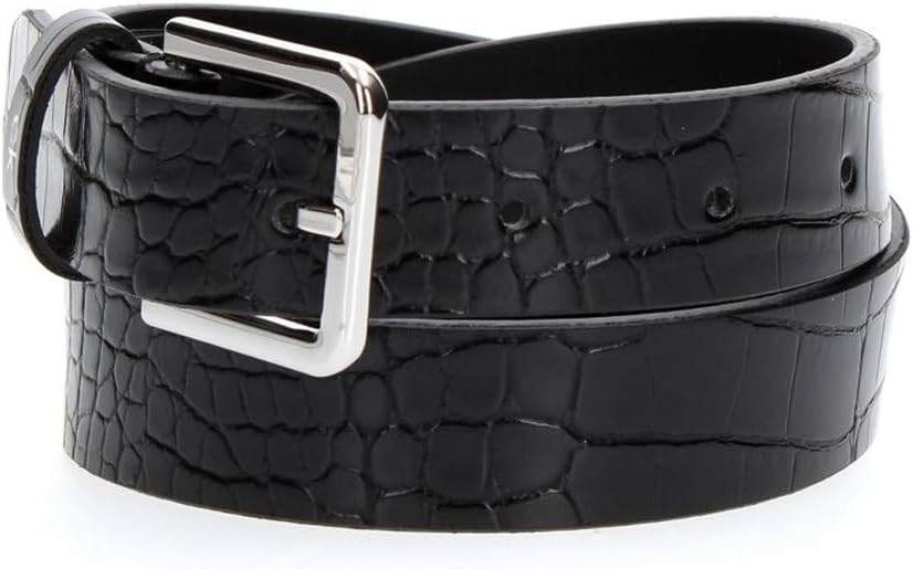 Calvin Klein CK Must Croc Fix Belt 2.5 W90 Black