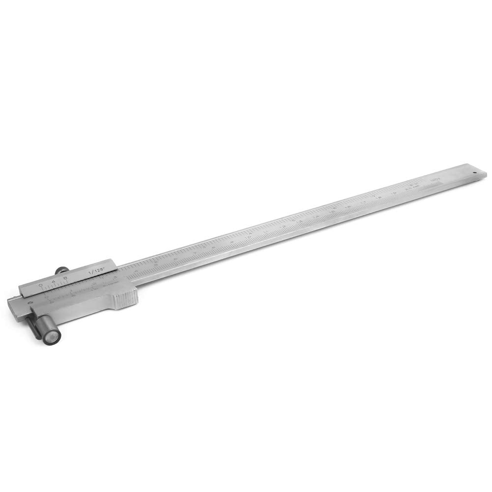 Anti-Impact-Messschieber, Edelstahl 0,1 Mm Verschleissfester Paralleler Messschieber, für Anreissmes