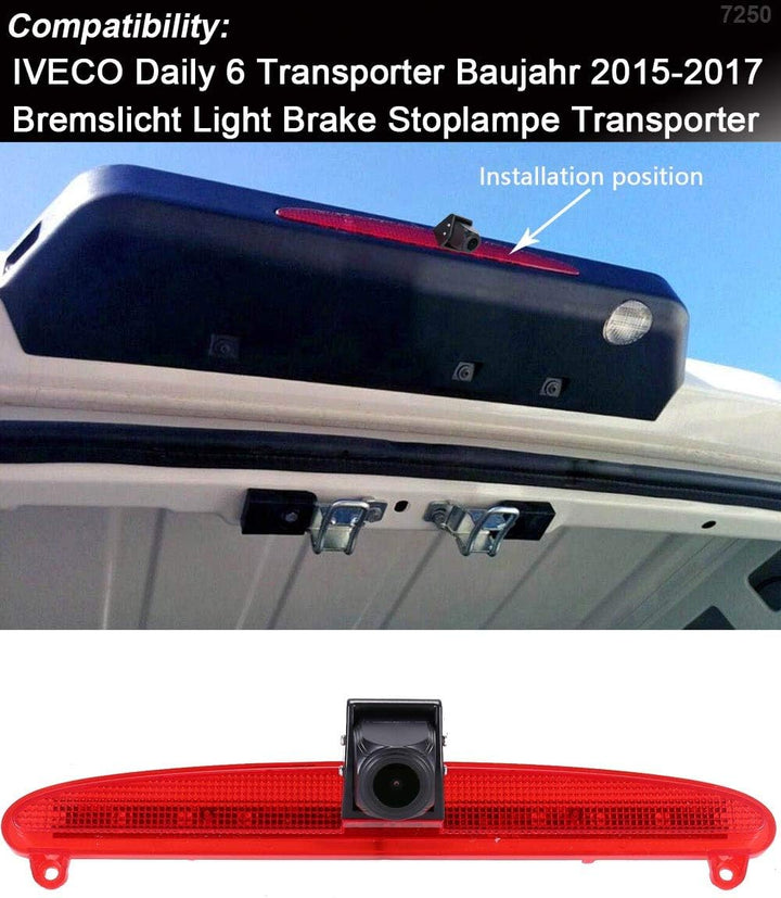 「18mm Linse Top Qualität Rückfahrkamera + 4.3 Zoll Auto Rückspiegel」Auto Dach Rückfahrkamera Ersatz
