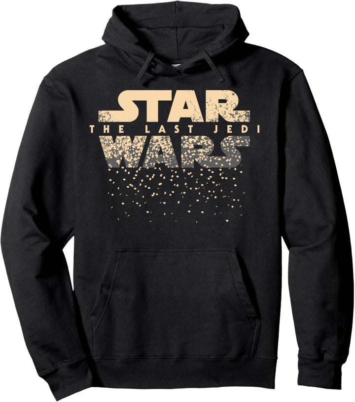 Star Wars The Last Jedi Falling Stars Movie Logo Pullover Hoodie