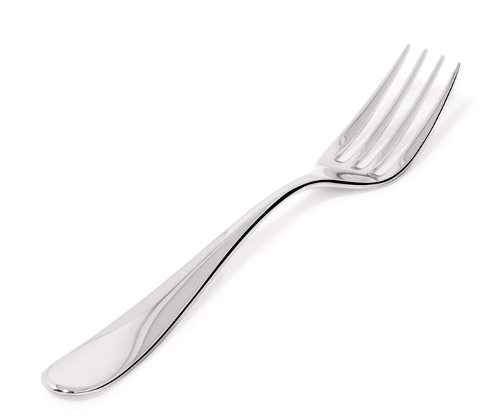 Alessi "Nuovo Milano" Serviergabel glänzend und poliert aus Edelstahl, 37 x 5 x 37 cm Tafelbesteck,