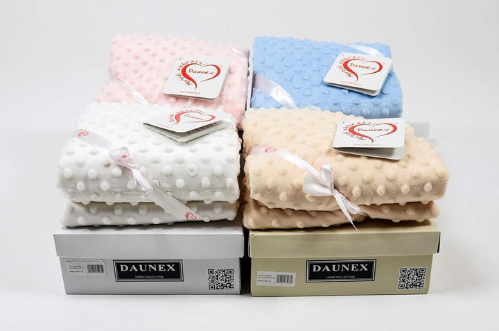Daunex Kuscheldecke Bubbly Farbe Rosa 110 x 140 cm