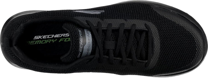 Skechers Herren Skech-air Dynamight Winly Sneaker 39 EU Black Knit Synthetic Black Trim, 39 EU Black