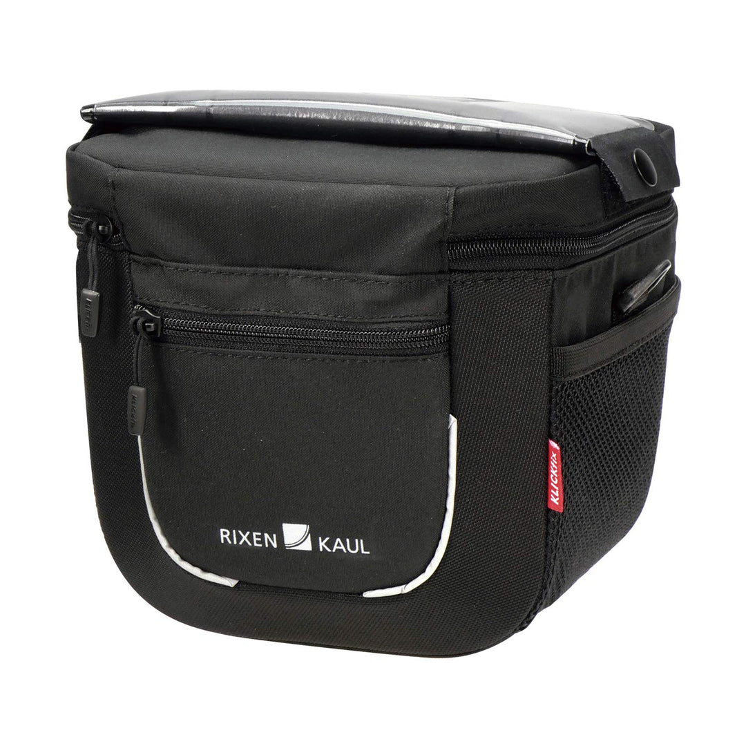 KlickFix Aventour Compact Stuurtas, Black, 3 Liter