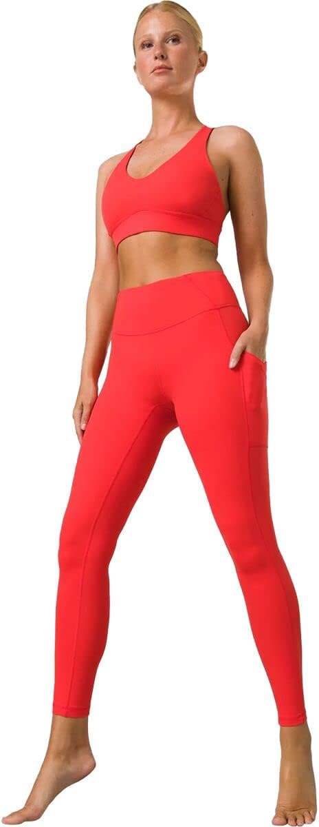 Prana Damen Unterhose Electa Legging XS Karminrot, XS Karminrot