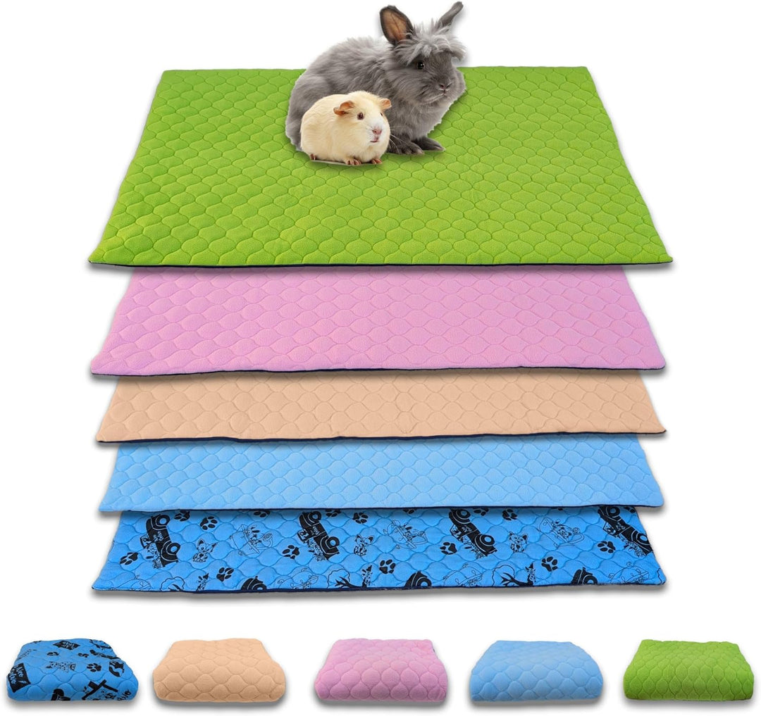 NEO SOLVO 2 Stück Käfigeinlage für Kaninchen und Meerschweinchen - perfekte Einstreu für Innenkäfige