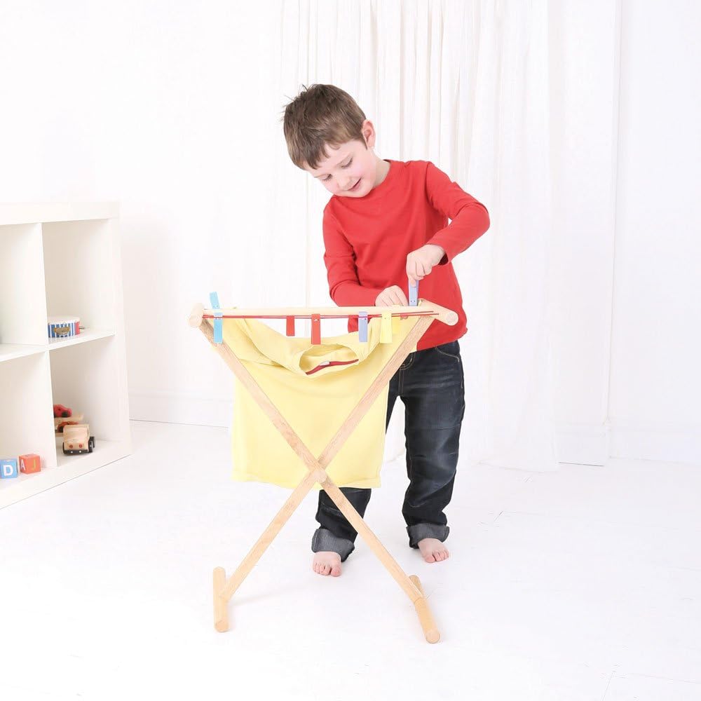 Bigjigs Toys Trockengestell für Wäsche