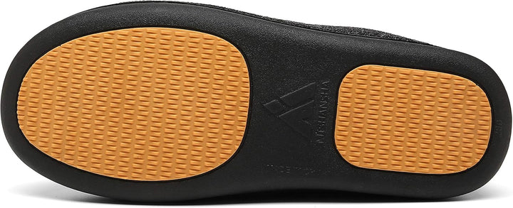 Mishansha Herren Winter Warme Hausschuhe Memory Foam Plüsch Pantoffeln,Gr.39-48, 39 EU