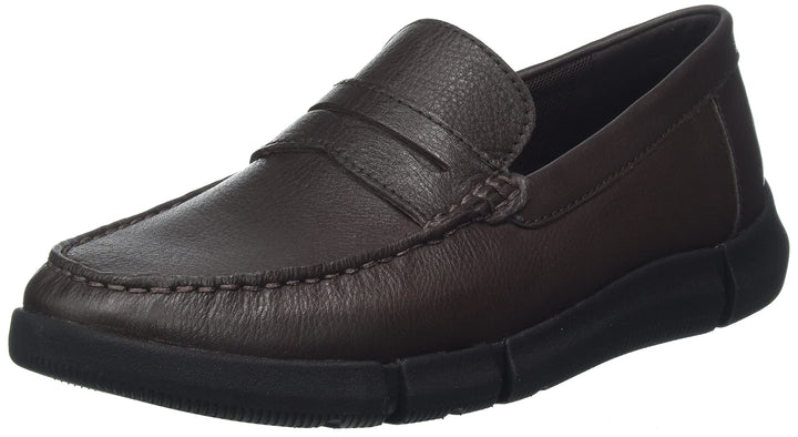 Geox Herren U Ascanio Moccasin 43.5 EU Dk Brown, 43.5 EU Dk Brown