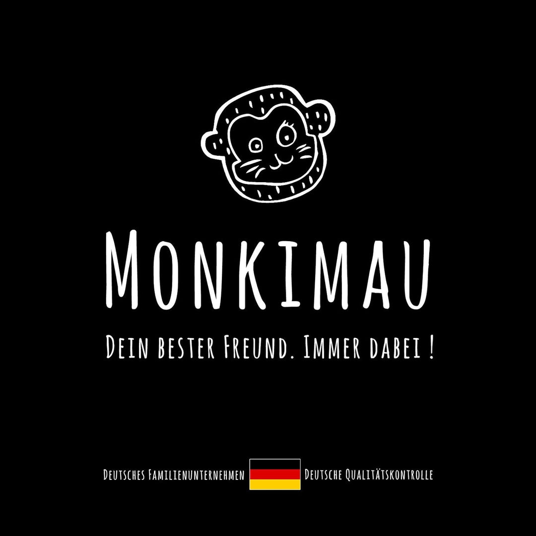 Monkimau Halsband für Hunde aus echt Leder mit Nieten gepolstert verstellbar M 35-40 cm S-M: 35mm x