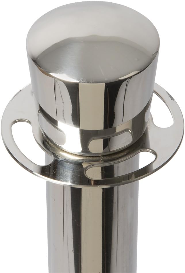 Securit 32 x 95 cm Seil Barriere-7,5 kg Post – Chrome (Pack von 2)