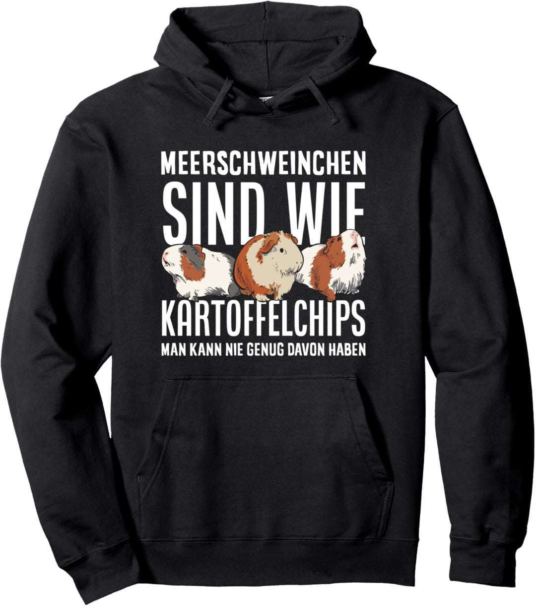 Meerschweinchen Wie Kartoffelchips Lustiges Meerschweinchen Pullover Hoodie