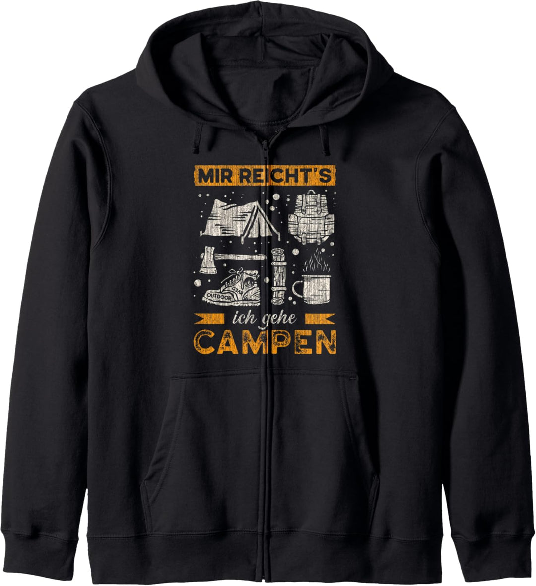 Camper Spruch, Urlaub Campingplatz, Camping-Zubehör Kapuzenjacke