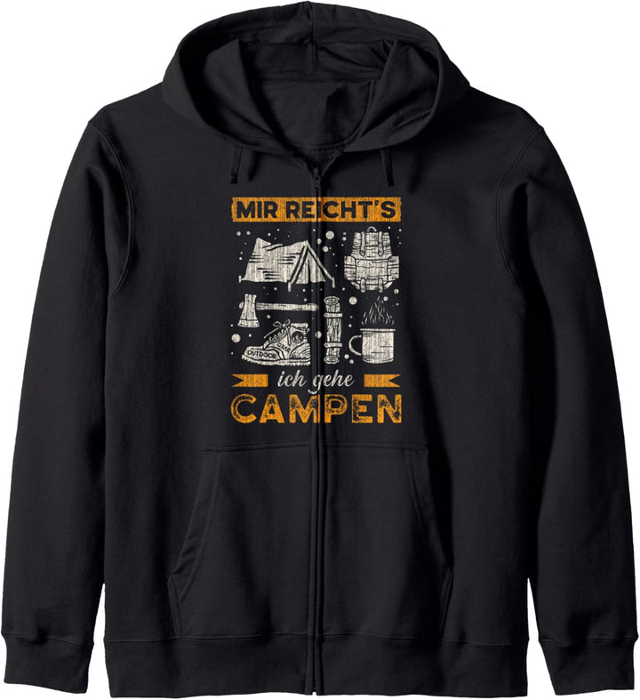 Camper Spruch, Urlaub Campingplatz, Camping-Zubehör Kapuzenjacke