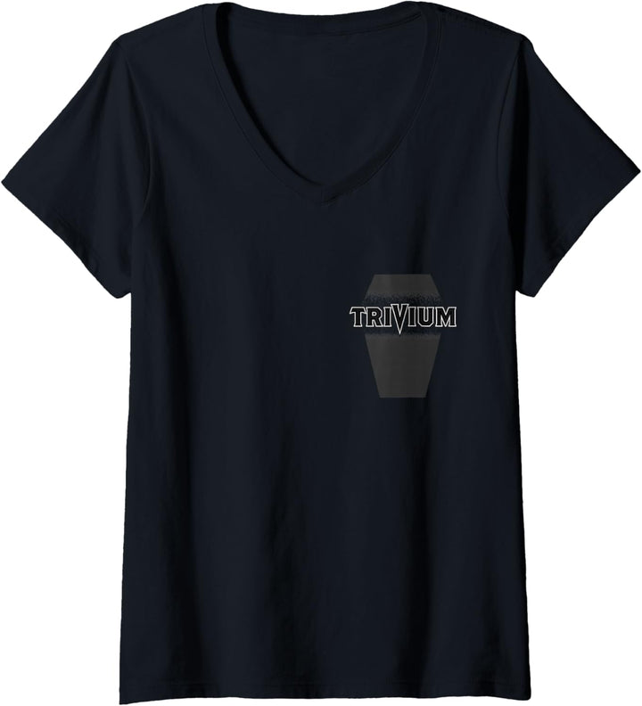 Trivium No Gods doppelseitig T-Shirt mit V-Ausschnitt