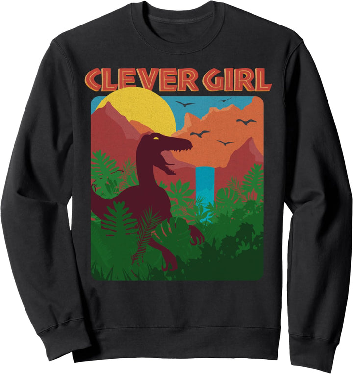 Jurassic Park Poster Clever Girl Sweatshirt