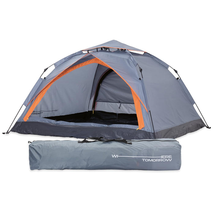 Lumaland Camping Zelt | Leichtes Pop Up Wurfzelt | 2-4 Personen Kuppelzelt | Trekking & Festival Igl