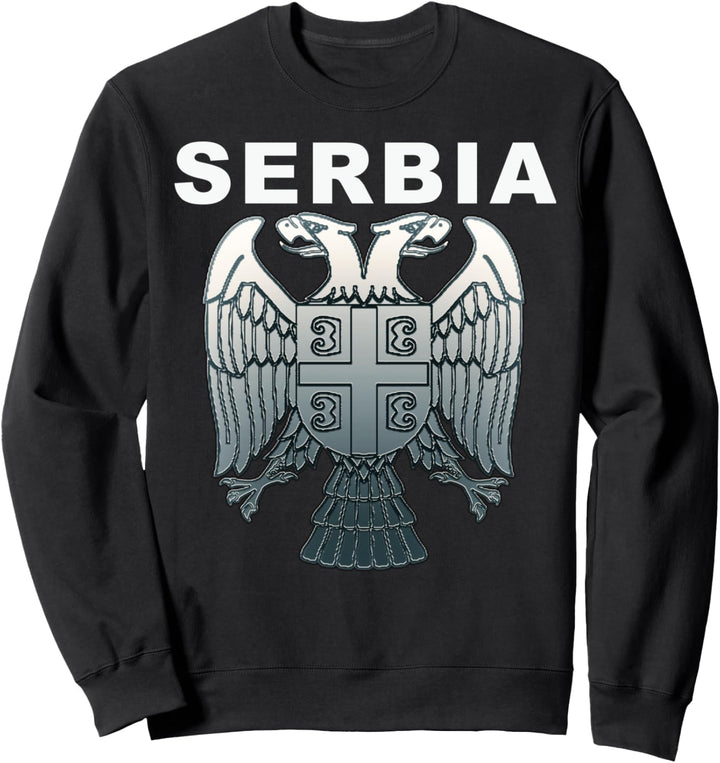Serbian Eagle National Pride Coat of Arms Sweatshirt